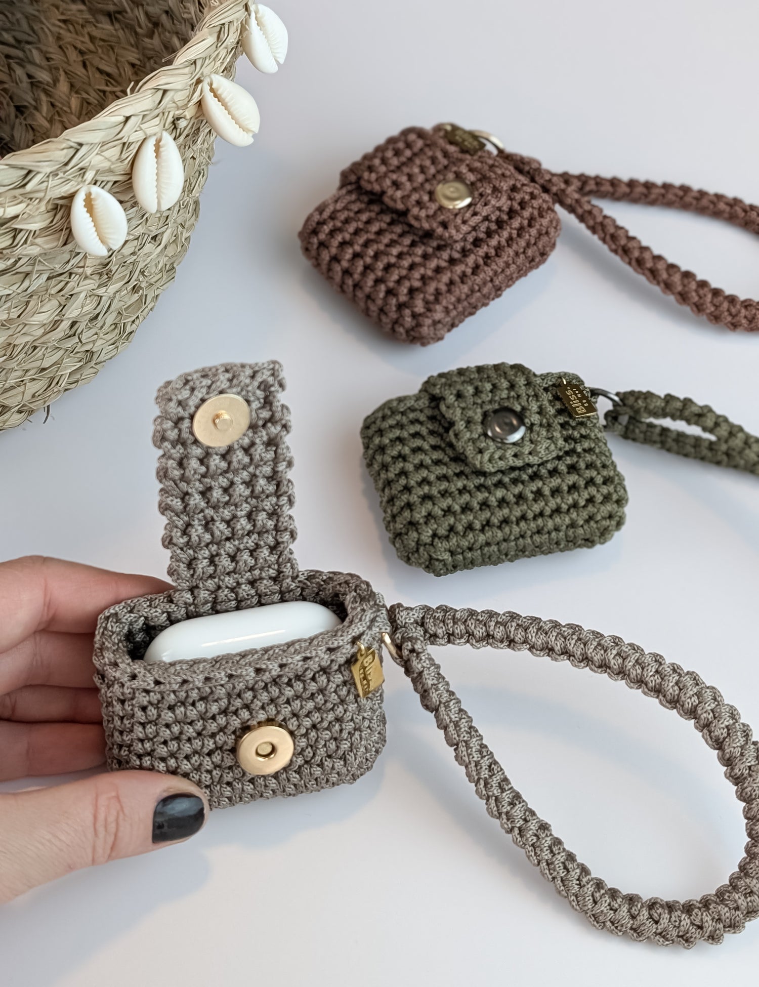 Handmade Crochet AirPod Cases