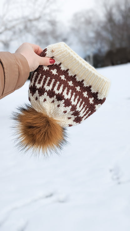 Cream Wool Hat