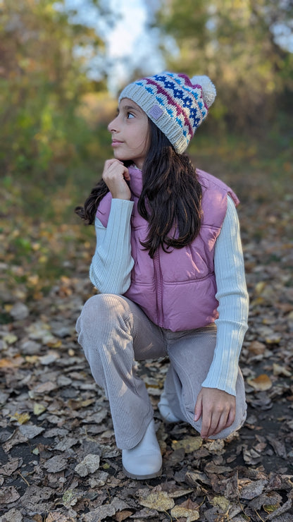 "Messy Head" Winter Hat | Size 1t-5t