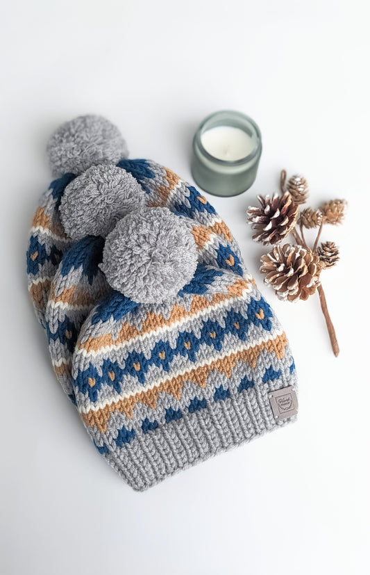 "Messy Head" Winter Hat | Size 1t-5t