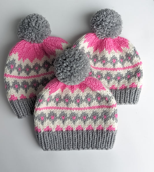 "Messy Head" Winter Hat | Size 1t-5t