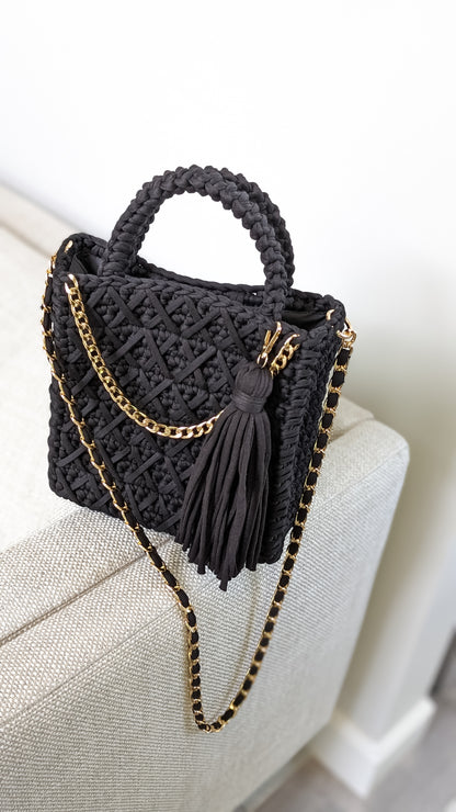 Carol Bag | Crochet Handmade Crossbody Bag | Chic Crochet Bag