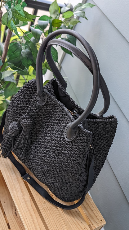 Crochet Raffia Bag | Beach Bag | Everyday Summer Bag