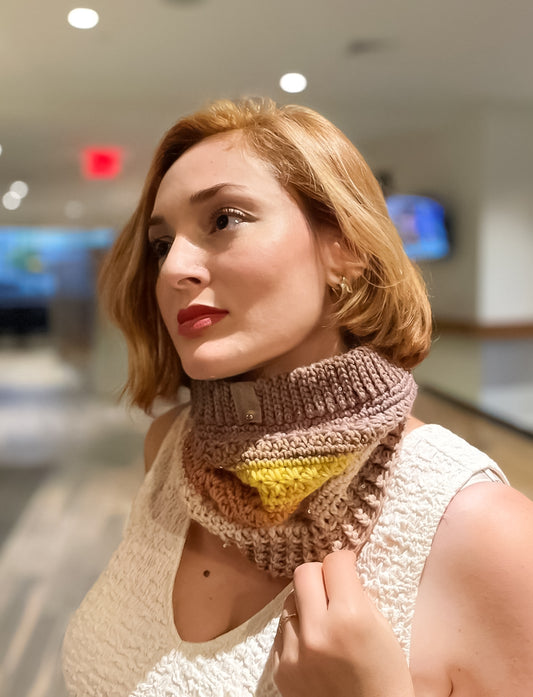 Hand Crochet Soft Crochet Neck Warmer