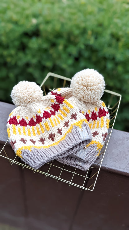 WOolly Winter Hat | Color Block